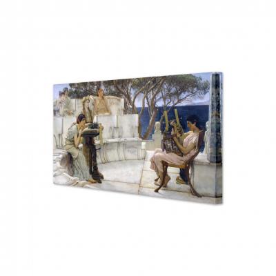 SAFO Y ALCEO, LAWRENCE ALMA-TADEMA 