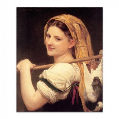 DE REGRESO DEL MERCADO, BOUGUEREAU