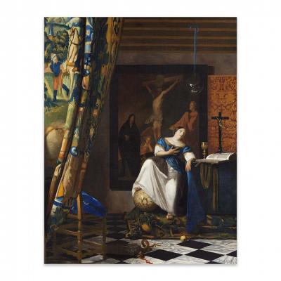 ALEGORIA DE LA FE, VERMEER JOHANNES