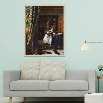 ALEGORIA DE LA FE, VERMEER JOHANNES
