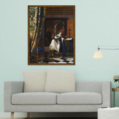 ALEGORIA DE LA FE, VERMEER JOHANNES