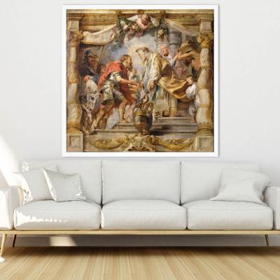 ENCUENTRO DE ABRAHAM Y MELQUIZEDEC, RUBENS