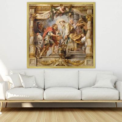 ENCUENTRO DE ABRAHAM Y MELQUIZEDEC, RUBENS