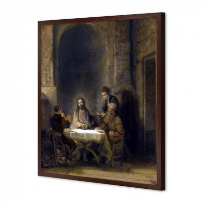 LA CENA DE EMAUS, REMBRANDT