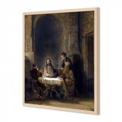 LA CENA DE EMAUS, REMBRANDT