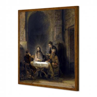 LA CENA DE EMAUS, REMBRANDT