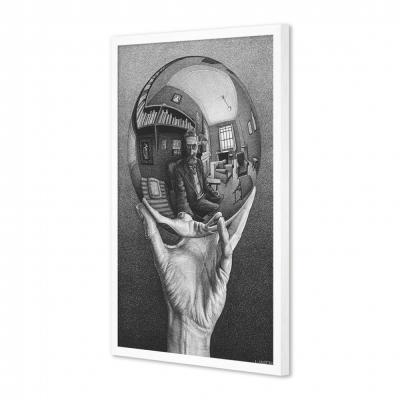 AUTORRETRATO EN ESPEJO ESFÉRICO, ESCHER