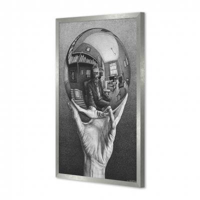 AUTORRETRATO EN ESPEJO ESFÉRICO, ESCHER