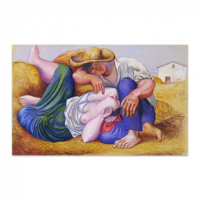 CAMPESINOS DURMIENTES, PICASSO