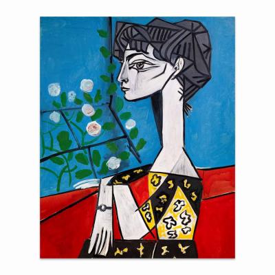 JACQUELINE CON FLORES, PICASSO