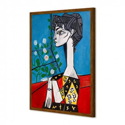 JACQUELINE CON FLORES, PICASSO