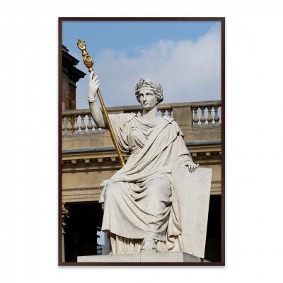 CUADRO ESTATUA PALACIO BOURBON, PARIS