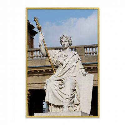 CUADRO ESTATUA PALACIO BOURBON, PARIS
