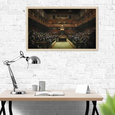 PARLAMENTO DESCENTRALIZADO, BANKSY