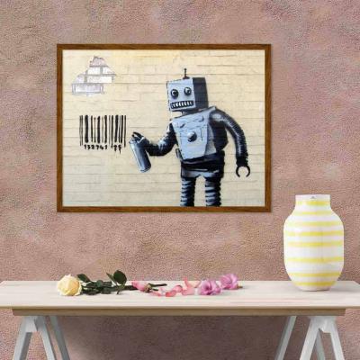 ROBOT GRAFFITERO, BANKSY