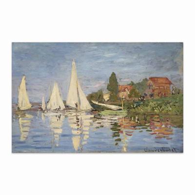 REGATTAS EN ARGENTEUIL, MONET