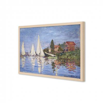 REGATTAS EN ARGENTEUIL, MONET