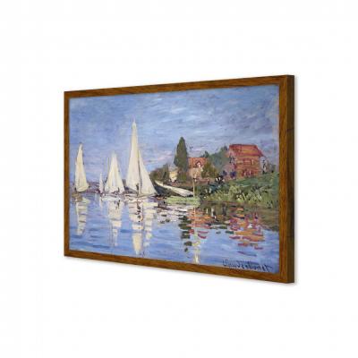 REGATTAS EN ARGENTEUIL, MONET