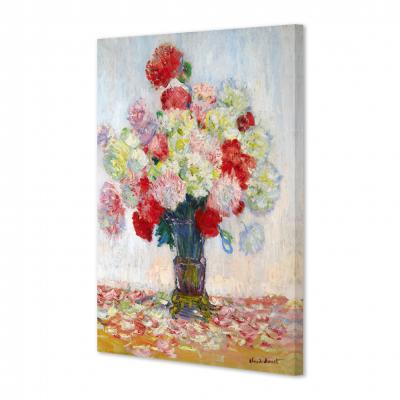 FLORERO DE PEONIAS, CLAUDE MONET