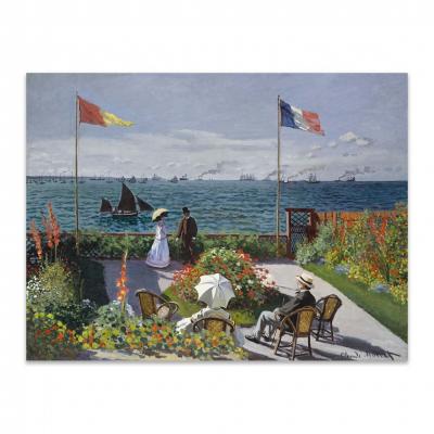 JARDÍN EN SAINTE ADRESSE, MONET