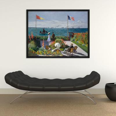 JARDÍN EN SAINTE ADRESSE, MONET