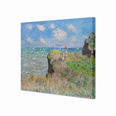 PASEO DEL ACANTILADO EN POURVILLE, MONET