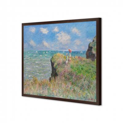 PASEO DEL ACANTILADO EN POURVILLE, MONET