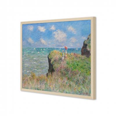 PASEO DEL ACANTILADO EN POURVILLE, MONET