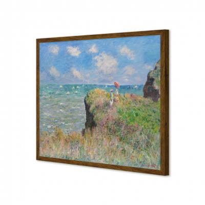 PASEO DEL ACANTILADO EN POURVILLE, MONET