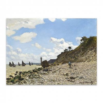 LA PLAYA EN HONFLEUR, MONET