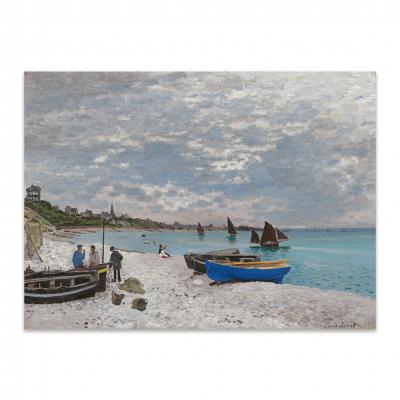 LA PLAYA EN SAINTE ADRESSE, MONET