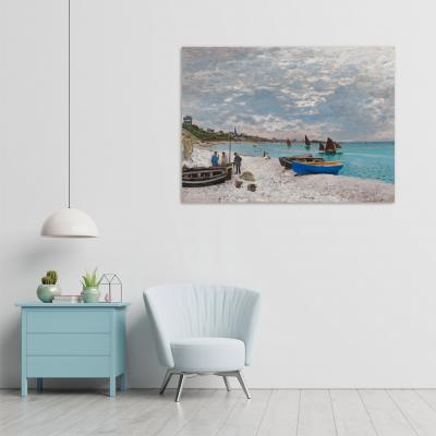 LA PLAYA EN SAINTE ADRESSE, MONET
