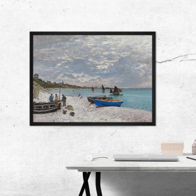 LA PLAYA EN SAINTE ADRESSE, MONET