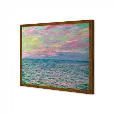 ATARDECER EN POURVILLE, MONET