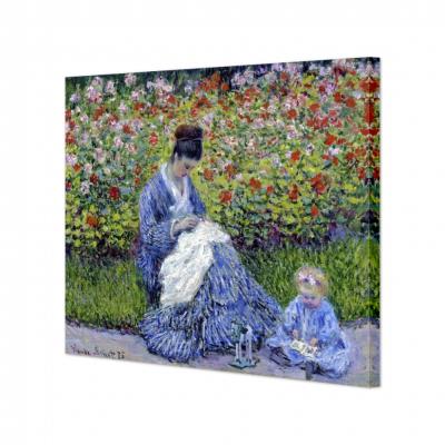 CAMILLE MONET Y UN NIÑO, MONET