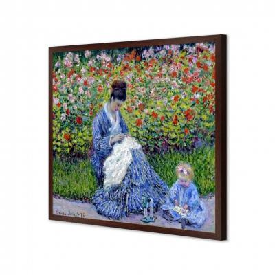 CAMILLE MONET Y UN NIÑO, MONET