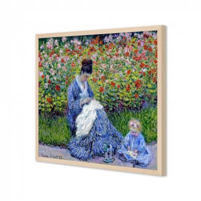 CAMILLE MONET Y UN NIÑO, MONET