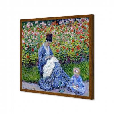 CAMILLE MONET Y UN NIÑO, MONET