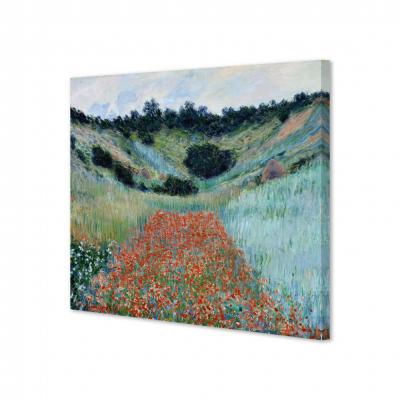 CAMPO DE AMAPOLAS EN UNA HONDONADA, MONET