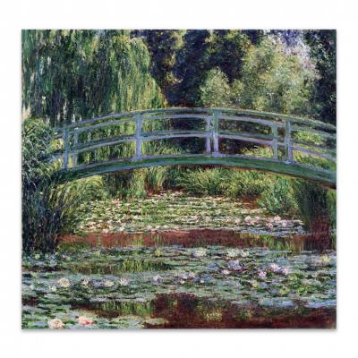 PUENTE JAPONES Y NENUFARES, MONET