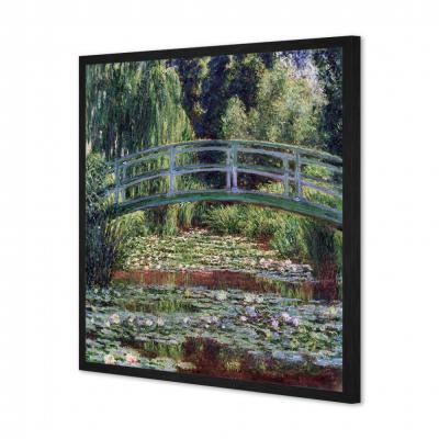 PUENTE JAPONES Y NENUFARES, MONET