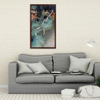 BAILARINA BALANCEANDOSE, DEGAS EDGAR