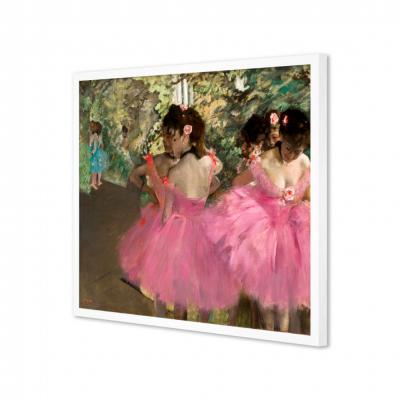 BAILARINAS DE ROSA, DEGAS EDGAR