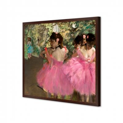 BAILARINAS DE ROSA, DEGAS EDGAR
