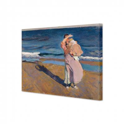 PESCADORA CON SU HIJO, SOROLLA