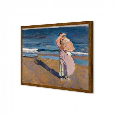 PESCADORA CON SU HIJO, SOROLLA