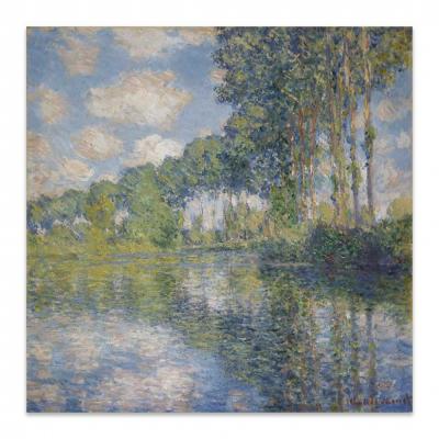 ALAMOS EN EL RIO EPTE, MONET