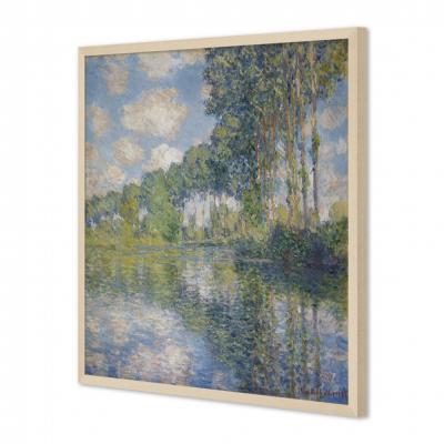 ALAMOS EN EL RIO EPTE, MONET