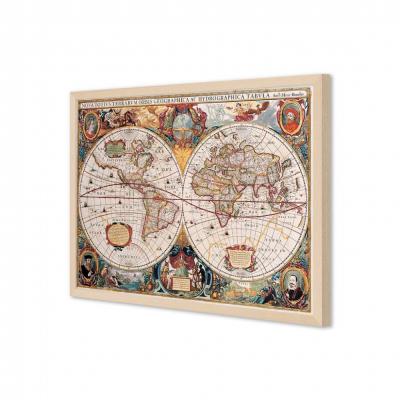 ANTIGUO MAPAMUNDI DE 1630 286047