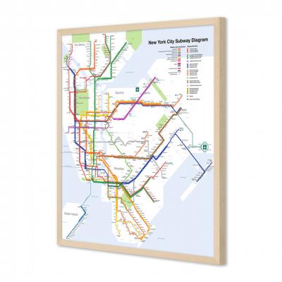 MAPA DEL METRO DE NUEVA YORK